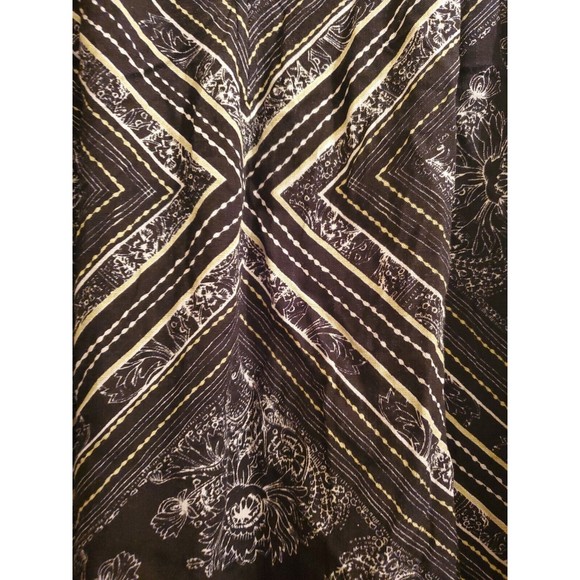 Free People Walking On A Dream Black Top Cut Out Oversize Tunic - Picture 3 of 4